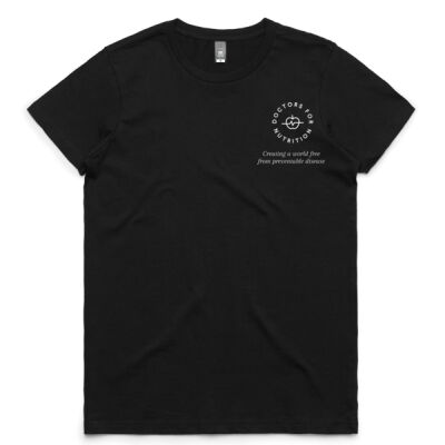 DFN - Women's Black Tee Thumbnail