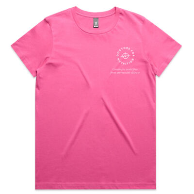DFN - Women's Pink Tee Thumbnail